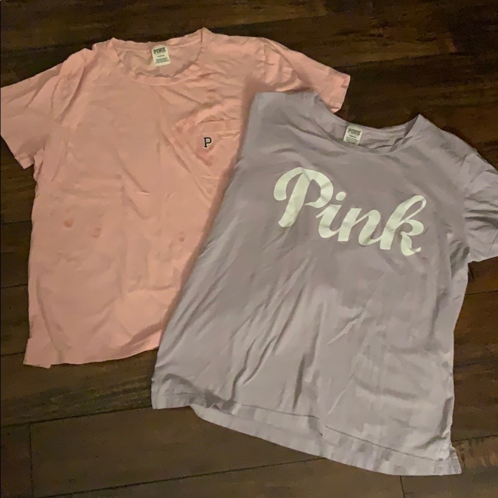 Victoria’s Secret pink tshirts